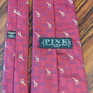 Thomas Pink Silk Tie